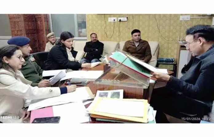 PDSJ Jammu ने अंडर ट्रायल रिव्यू कमेटी की बैठक की अध्यक्षता की PDSJ Jammu ने अंडर ट्रायल रिव्यू कमेटी की बैठक की अध्यक्षता की