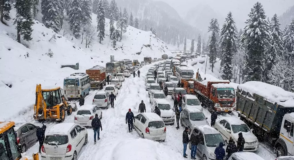 Snow Rain: घाटी में ताजा बर्फबारी, मौसम विभाग ने किया अलर्ट Snow Rain: घाटी में ताजा बर्फबारी, मौसम विभाग ने किया अलर्ट