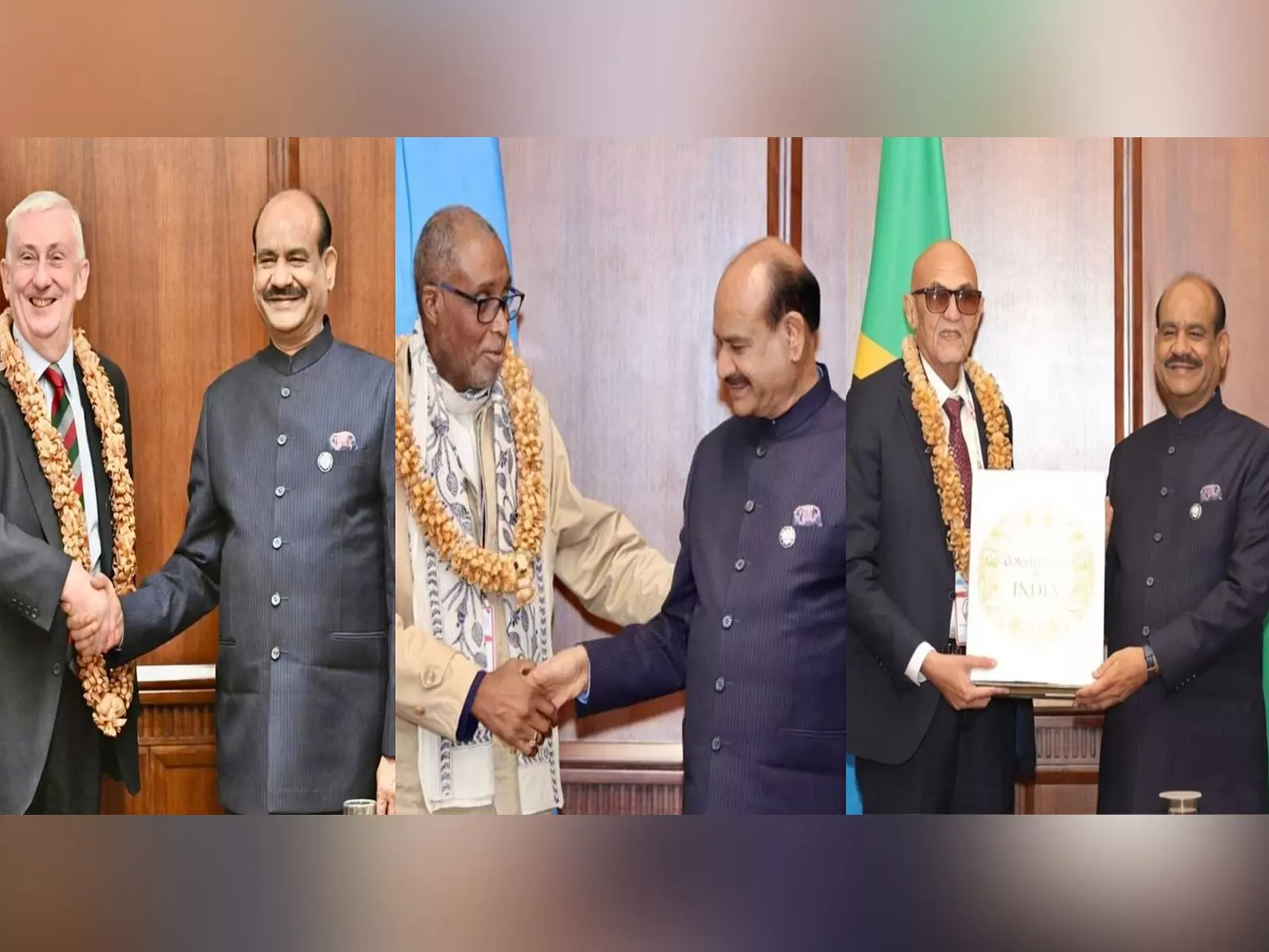 ओम बिरला ने ब्रिटेन, सेंट लूसिया, तंजानिया, मॉरीशस और Botswana के वक्ताओं से मुलाकात की ओम बिरला ने ब्रिटेन, सेंट लूसिया, तंजानिया, मॉरीशस और Botswana के वक्ताओं से मुलाकात की