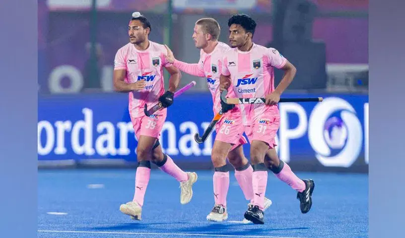 रांची रॉयल्स ने JSW सूरमा को 4-1 से हराकर होम लेग में बिना हारे खत्म किया