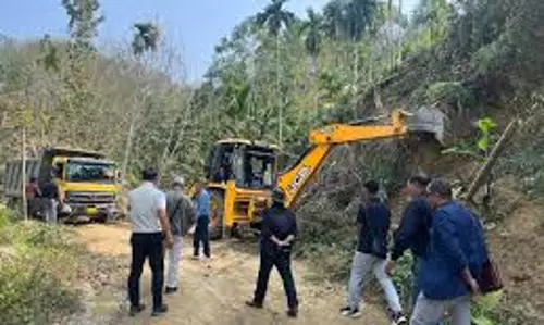 Nagaland: एसडीपीडीबी भंडारी ने फुटहिल रोड को समय पर पूरा करने का आग्रह किया