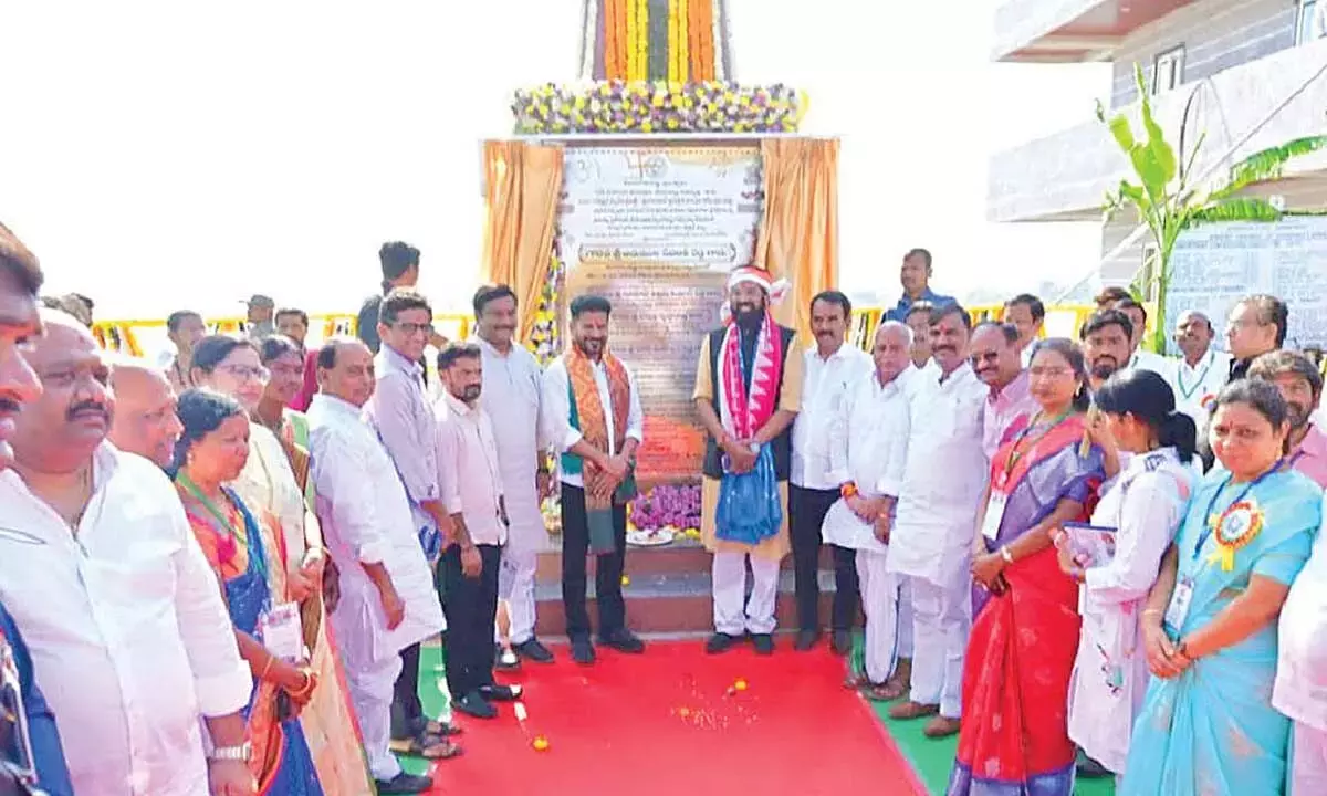 Telangana: सदरमत बैराज के चालू होने से सिंचाई को बड़ा बढ़ावा मिलेगा Telangana: सदरमत बैराज के चालू होने से सिंचाई को बड़ा बढ़ावा मिलेगा