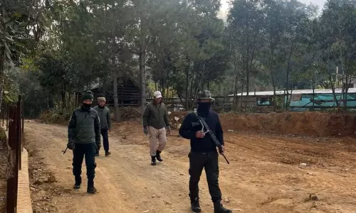 Manipur: पहाड़ी जिलों में सुरक्षा बलों का व्यापक आतंकवाद विरोधी अभियान जारी