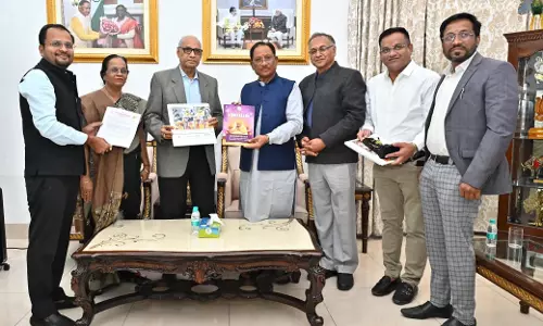 पूर्व राज्यपाल रमेश बैस ने CM विष्णुदेव साय से की मुलाकात