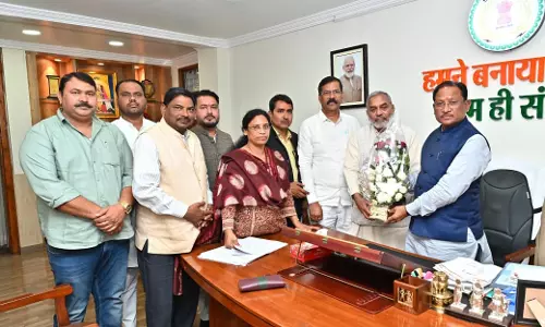 CM विष्णुदेव साय से जिला साहू संघ के प्रतिनिधिमंडल की सौजन्य मुलाकात