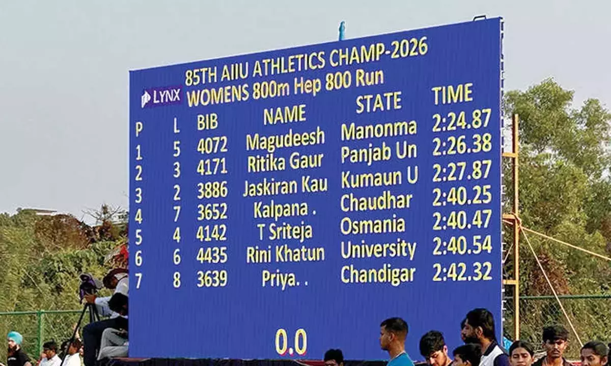 International-ग्रेड टेक्नोलॉजी से ऑल इंडिया इंटर-यूनिवर्सिटी एथलेटिक्स मीट को पावर मिलती है International-ग्रेड टेक्नोलॉजी से ऑल इंडिया इंटर-यूनिवर्सिटी एथलेटिक्स मीट को पावर मिलती है