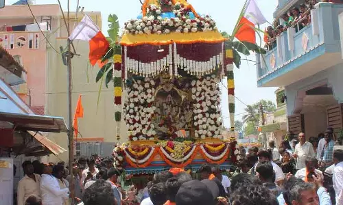 Karnataka : मधुगिरी वेंकटरमण मंदिर में 25 जनवरी को ब्रह्मरथोत्सव