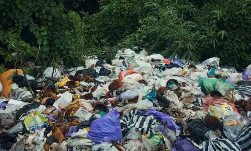 Kerala ; जंगल से 2,400 kg प्लास्टिक कचरा हटाया गया Kerala ; जंगल से 2,400 kg प्लास्टिक कचरा हटाया गया