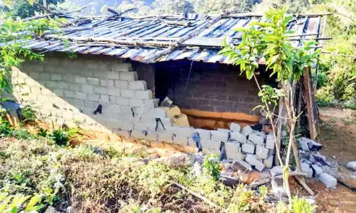 Kerala : जंगली हाथियों ने इदामलकुडी में तबाही मचाई Kerala : जंगली हाथियों ने इदामलकुडी में तबाही मचाई