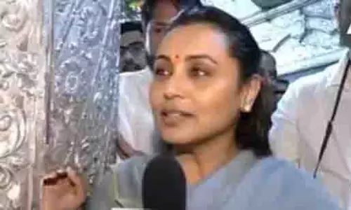 मर्दानी 3 की रिलीज से पहले दगडूशेठ गणपति मंदिर पहुंचीं Rani मुखर्जी