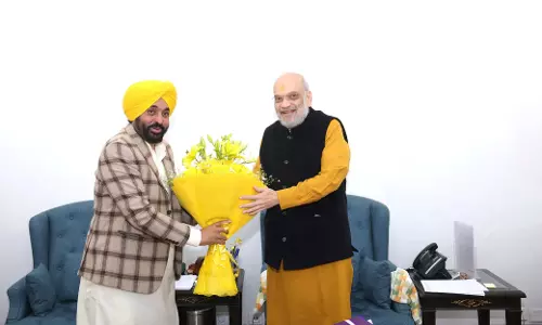 पंजाब के मुख्यमंत्री ने अमित शाह से की मुलाकात, कई मुद्दों पर विस्तार से हुई चर्चा