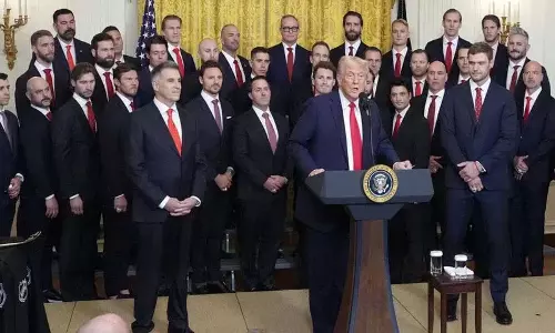 Donald Trump ने भारत-पाकिस्तान संघर्ष रोकने का दावा दोहराया Donald Trump ने भारत-पाकिस्तान संघर्ष रोकने का दावा दोहराया