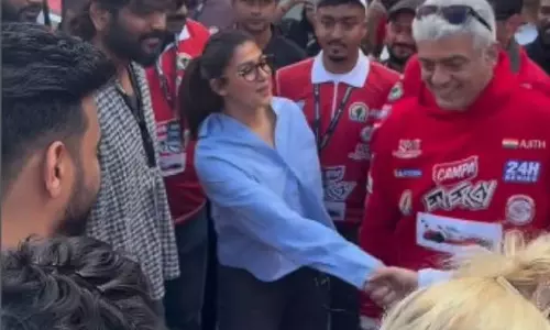 Nayanthara-Vignesh Shivan की मौजूदगी से अजित को मिला रेस में सपोर्ट Nayanthara-Vignesh Shivan की मौजूदगी से अजित को मिला रेस में सपोर्ट