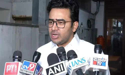 बीएमसी के नतीजे BJP नेतृत्व में शहरी भारत के विश्वास को दर्शाते हैं: तेजस्वी सूर्या बीएमसी के नतीजे BJP नेतृत्व में शहरी भारत के विश्वास को दर्शाते हैं: तेजस्वी सूर्या