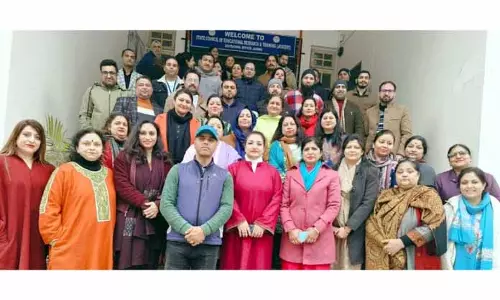 स्थानीय संदर्भ के हिसाब से TLM बनाने पर तीन दिन की वर्कशॉप खत्म हुई