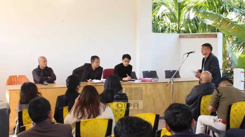 Nagaland : एसडीपीडीबी भंडारी ने फुटहिल रोड को समय पर पूरा करने का आग्रह किया