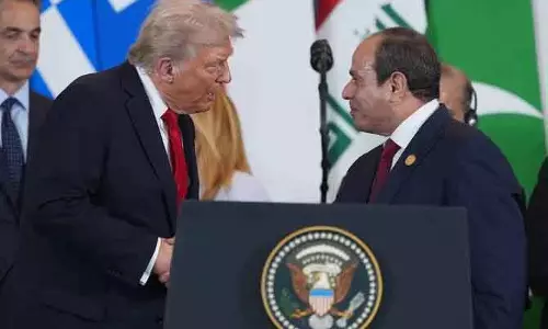 मिस्र के राष्ट्रपति ने Trump के प्रस्ताव को सराहा, बढ़ी सुलह की उम्मीद मिस्र के राष्ट्रपति ने Trump के प्रस्ताव को सराहा, बढ़ी सुलह की उम्मीद