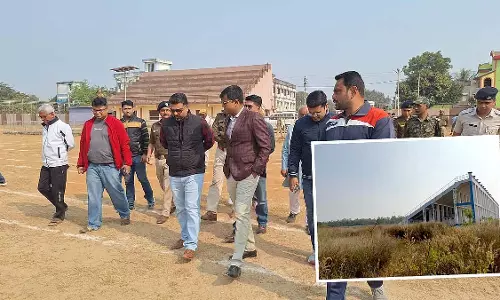 शालबनी के कोइमा में साध स्टेडियम में Football Tournament रद्द कर दिया गया