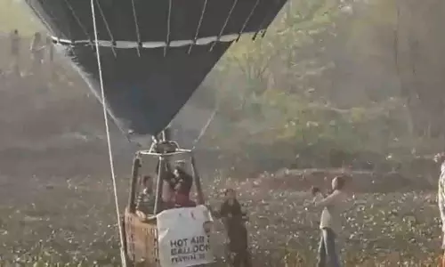 अधिकारियों ने खंडन किया, Hyderabad हॉट एयर बैलून में खराबी का दावा गलत अधिकारियों ने खंडन किया, Hyderabad हॉट एयर बैलून में खराबी का दावा गलत