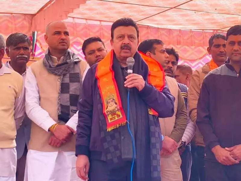 Rewari भाजपा ने राव इंद्रजीत को किसी भी अन्य नेता से अधिक पुरस्कृत किया: नरबीर Rewari भाजपा ने राव इंद्रजीत को किसी भी अन्य नेता से अधिक पुरस्कृत किया: नरबीर