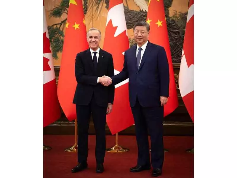 Canada ने चीन के साथ 7 बिलियन अमेरिकी डॉलर के व्यापार समझौते की घोषणा की Canada ने चीन के साथ 7 बिलियन अमेरिकी डॉलर के व्यापार समझौते की घोषणा की