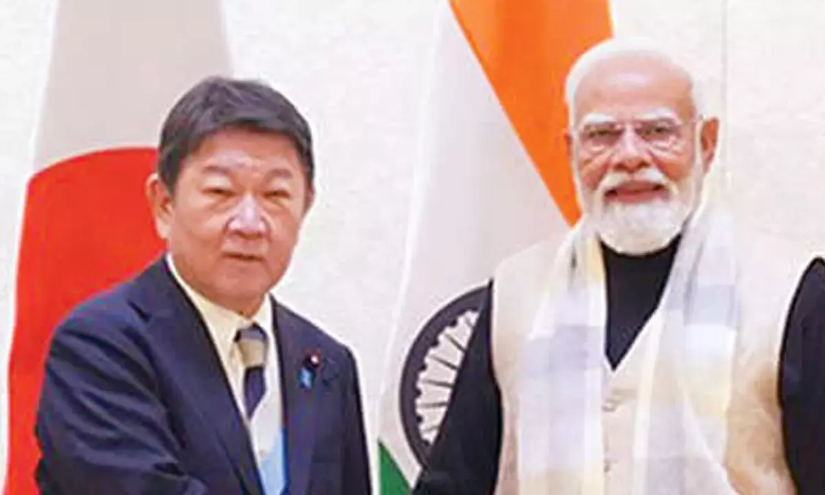 India और जापान ने साझा रणनीतिक लक्ष्यों पर काम करने का संकल्प लिया India और जापान ने साझा रणनीतिक लक्ष्यों पर काम करने का संकल्प लिया