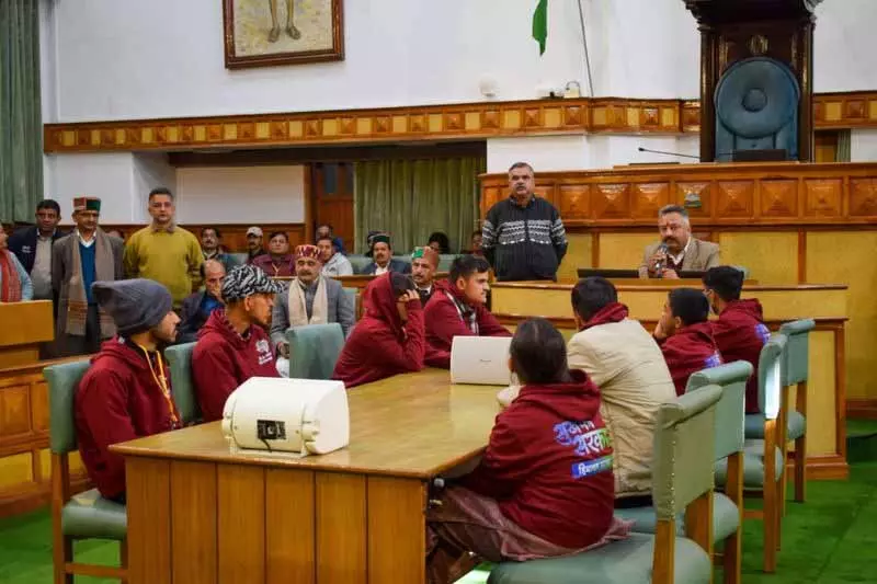 स्पेशल ज़रूरतों वाले बच्चों ने Vidhansabha का दौरा किया, 3 दिन के एक्सपोज़र ट्रिप पर निकले स्पेशल ज़रूरतों वाले बच्चों ने Vidhansabha का दौरा किया, 3 दिन के एक्सपोज़र ट्रिप पर निकले