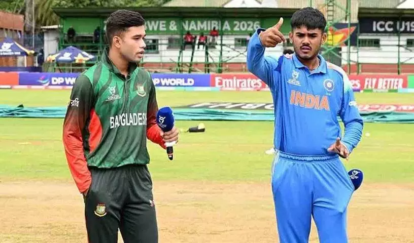 Indian captain ने टॉस के दौरान हाथ मिलाने से किया मना.. ये है वजह..! Indian captain ने टॉस के दौरान हाथ मिलाने से किया मना.. ये है वजह..!