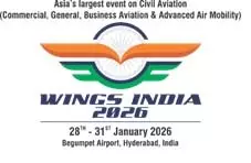 नागरिक उड्डयन कार्यक्रम विंग्स इंडिया 2026 नई ऊंचाइयों को छूने के लिए तैयार नागरिक उड्डयन कार्यक्रम विंग्स इंडिया 2026 नई ऊंचाइयों को छूने के लिए तैयार