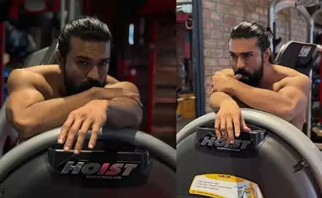 Ram Charan का पेड्डी के लिए मेकओवर: इंटेंस वर्कआउट की तस्वीरें वायरल Ram Charan का पेड्डी के लिए मेकओवर: इंटेंस वर्कआउट की तस्वीरें वायरल
