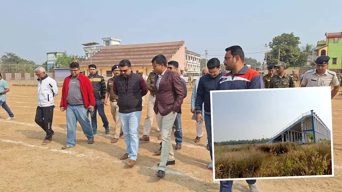 शालबनी के कोइमा में साध स्टेडियम में Football Tournament रद्द कर दिया गया शालबनी के कोइमा में साध स्टेडियम में Football Tournament रद्द कर दिया गया