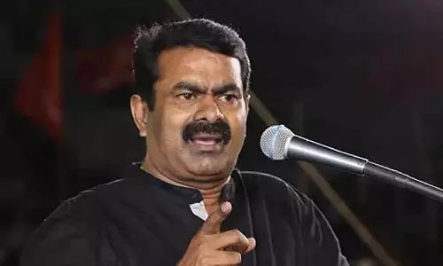 मुफ्त की चीजें विकास के खिलाफ हैं: Seeman मुफ्त की चीजें विकास के खिलाफ हैं: Seeman