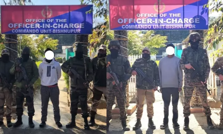 Manipur: बिष्णुपुर जॉइंट ऑपरेशन में दो कथित RPF/PLA कैडर गिरफ्तार