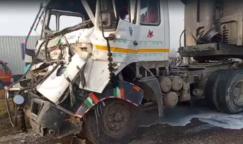 Haryana: आपस में टकराए 5 वाहन,  2 लोगों की मौके पर मौत