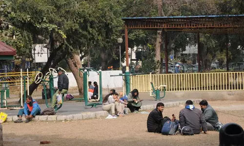 Haryana : शीत लहर से राहत चंडीगढ़ का तापमान 22°C तक पहुंचा Haryana : शीत लहर से राहत चंडीगढ़ का तापमान 22°C तक पहुंचा