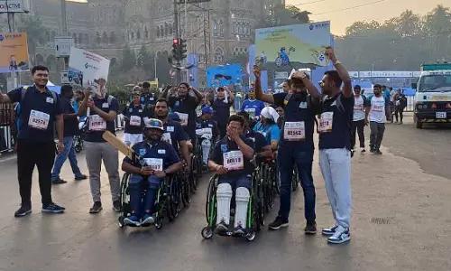 Para एथलीटों ने टाटा मुंबई मैराथन 2026 में क्लाइमेट एक्शन और इन्क्लूजन को चैंपियन बनाया Para एथलीटों ने टाटा मुंबई मैराथन 2026 में क्लाइमेट एक्शन और इन्क्लूजन को चैंपियन बनाया