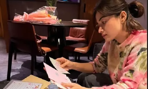 Rashmika Mandanna को जापान दौरे के दौरान चिट्ठियों और तोहफ़ों की बाढ़ आ गई