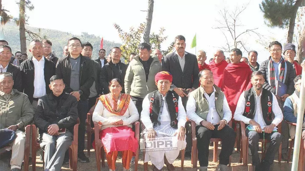 Nagaland : राज्य मंत्री ने नोकलाक में विकास कार्य की प्रगति की समीक्षा की Nagaland : राज्य मंत्री ने नोकलाक में विकास कार्य की प्रगति की समीक्षा की