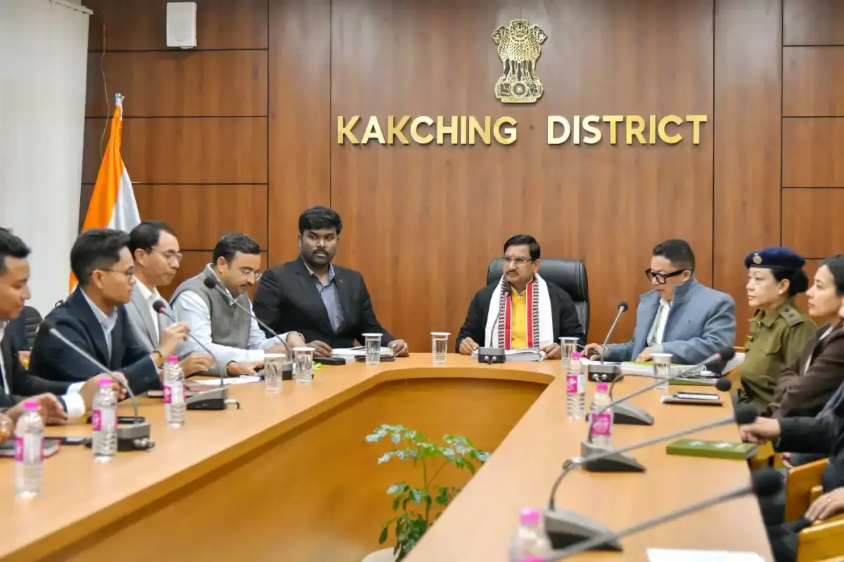 Manipur : मंत्री तोखन साहू ने शहरी योजनाओं की समीक्षा की Manipur : मंत्री तोखन साहू ने शहरी योजनाओं की समीक्षा की