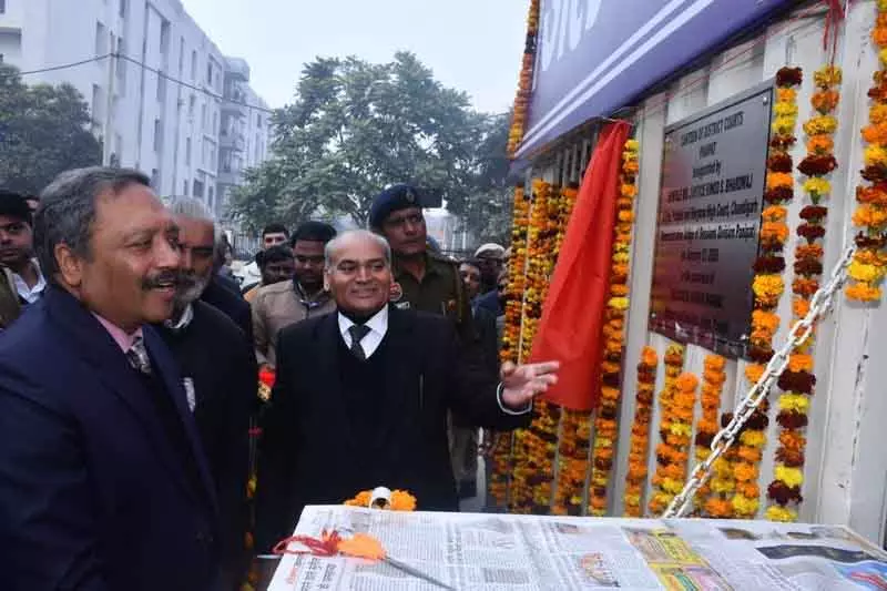 प्रशासनिक जज ने पानीपत जिला कोर्ट का दौरा किया प्रशासनिक जज ने पानीपत जिला कोर्ट का दौरा किया