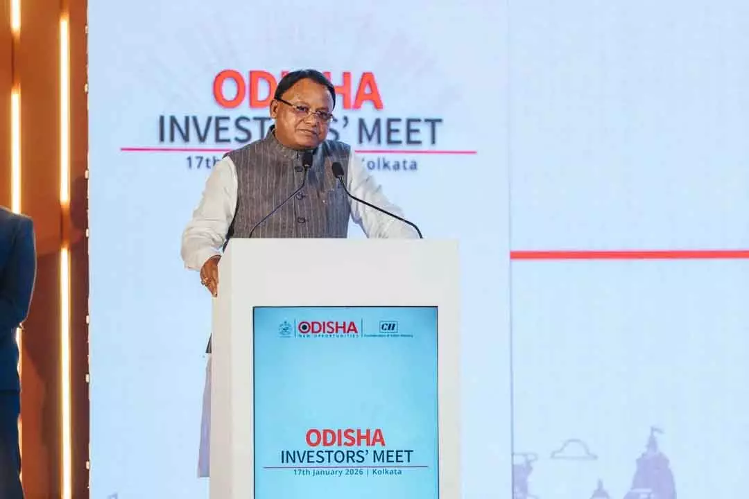 Kolkata में ओडिशा इन्वेस्टर्स मीट: करीब एक लाख करोड़ के इन्वेस्टमेंट पोटेंशियल वाले MoUs पर साइन हुए Kolkata में ओडिशा इन्वेस्टर्स मीट: करीब एक लाख करोड़ के इन्वेस्टमेंट पोटेंशियल वाले MoUs पर साइन हुए