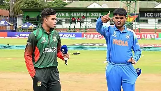 U19 World Cup : भारत और बांग्लादेश के बीच हाथ मिलाने के विवाद ने एक हैरान करने वाला मोड़ ले लिया U19 World Cup : भारत और बांग्लादेश के बीच हाथ मिलाने के विवाद ने एक हैरान करने वाला मोड़ ले लिया
