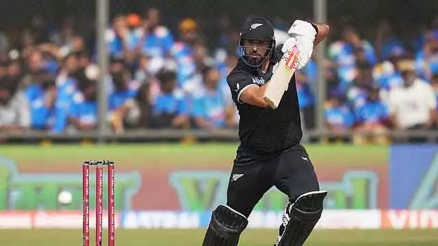 Daryl Mitchell ने भारत के खिलाफ इतिहास रच दिया Daryl Mitchell ने भारत के खिलाफ इतिहास रच दिया