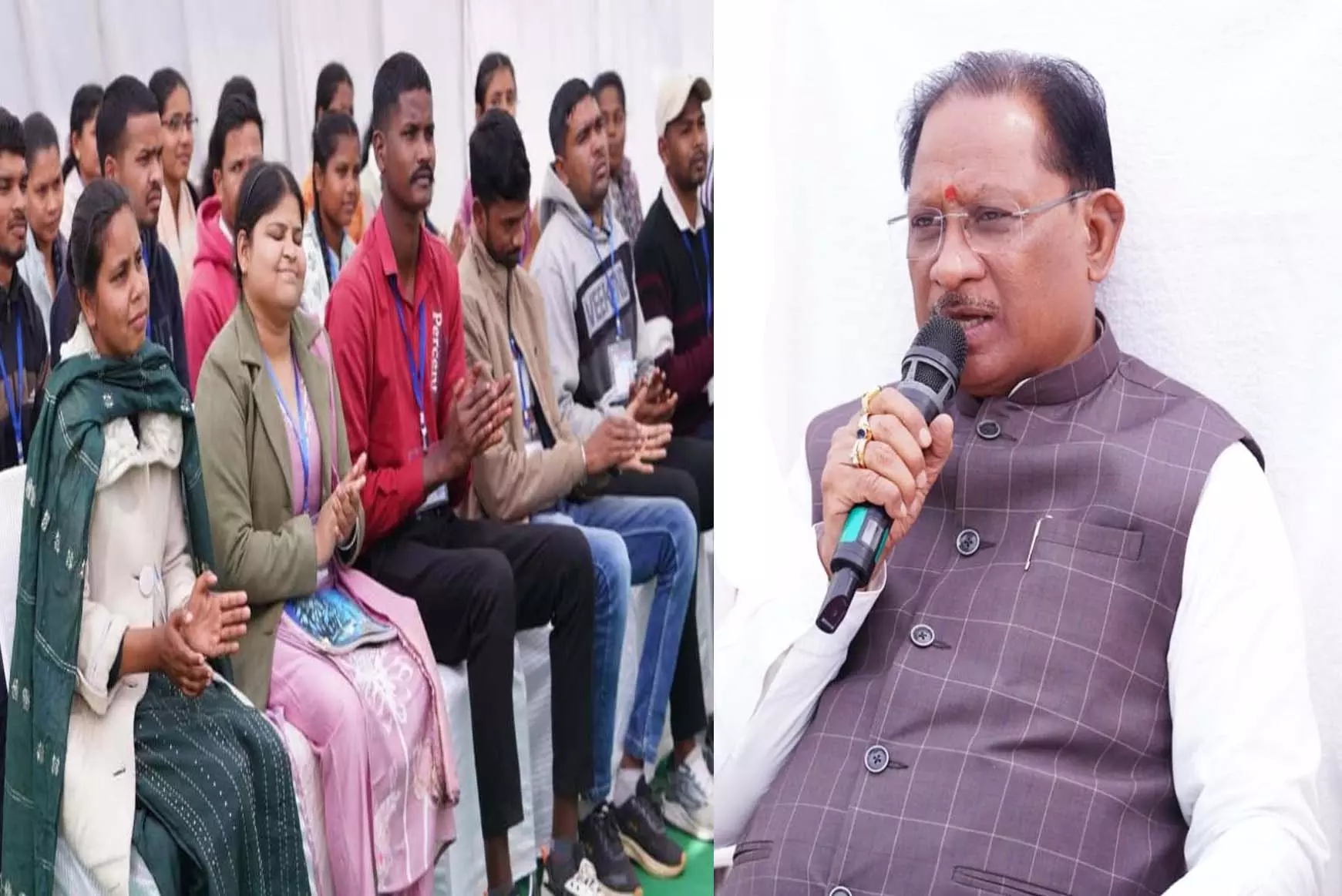 मुख्यमंत्री विष्णुदेव साय ने बच्चों से किया संवाद, बताया सफलता का मार्ग मुख्यमंत्री विष्णुदेव साय ने बच्चों से किया संवाद, बताया सफलता का मार्ग