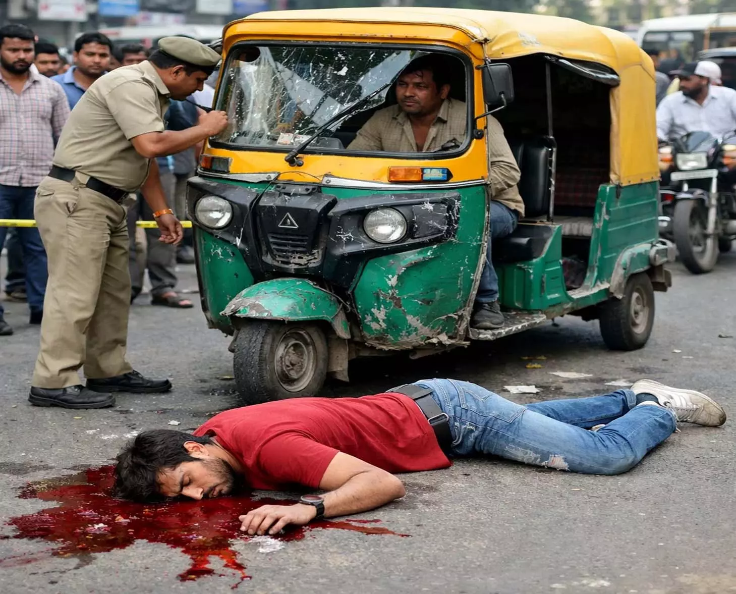 रायपुर में ऑटो चालक की लापरवाही से युवक की मौत रायपुर में ऑटो चालक की लापरवाही से युवक की मौत
