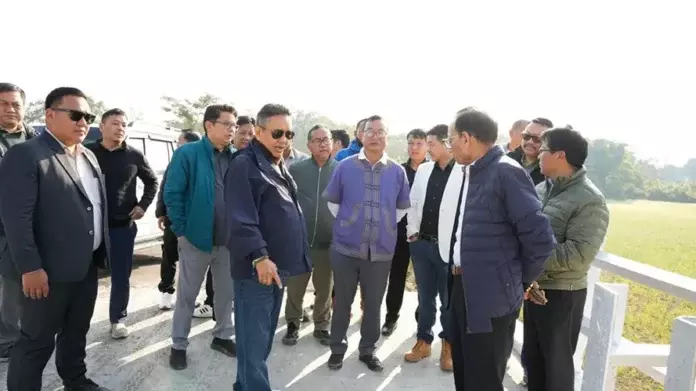 Arunachal: सोना ने नामसाई में प्रोजेक्ट्स के स्टेटस का रिव्यू किया Arunachal: सोना ने नामसाई में प्रोजेक्ट्स के स्टेटस का रिव्यू किया