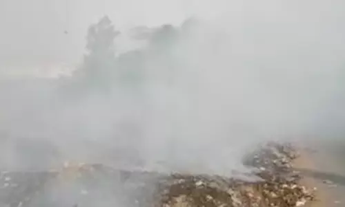 बिलासपुर में जहरीला धुआं फैलने से सहमे लोग