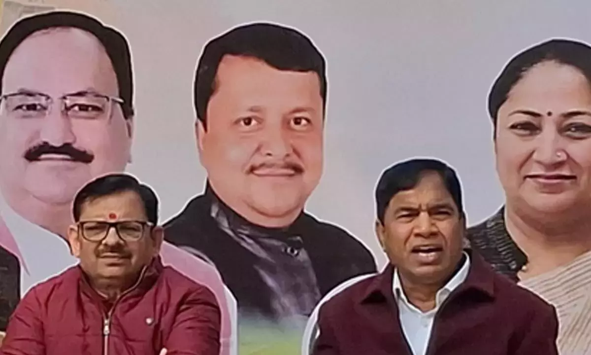 BJP MP चंदोलिया ने आप नेताओं से आतिशी के ठिकाने के बारे में सवाल पूछा BJP MP चंदोलिया ने आप नेताओं से आतिशी के ठिकाने के बारे में सवाल पूछा