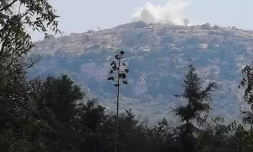 Thimmappana हिल में पत्थर की माइनिंग: दुर्लभ बायोडायवर्सिटी के लिए खतरा Thimmappana हिल में पत्थर की माइनिंग: दुर्लभ बायोडायवर्सिटी के लिए खतरा