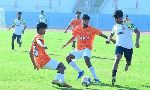 State ओलंपिक्स फुटबॉल टूर्नामेंट: मैसूर सेमीफाइनल में पहुंचा